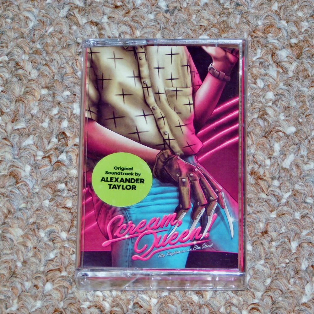 Alexander Taylor - Scream, Queen! Soundtrack Audio Cassette Tape New Neon Pink